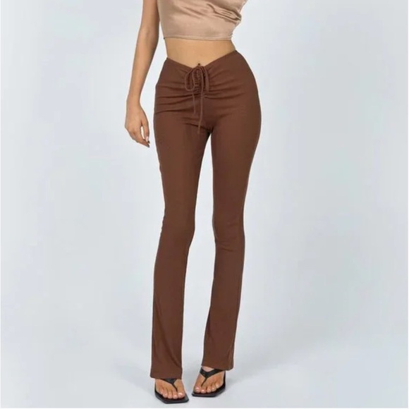 Princess Polly Pants - Princess Polly Imogen Ribbed Pants